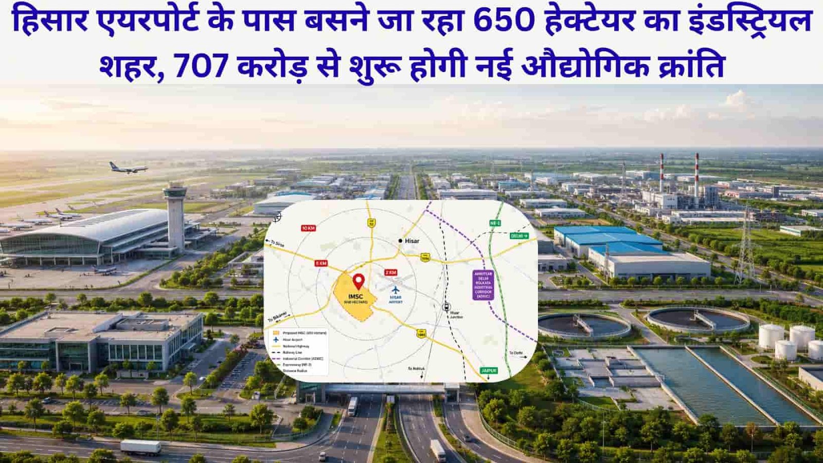 Haryana IMSC Project Hisar Airport 707 Crore Tender
