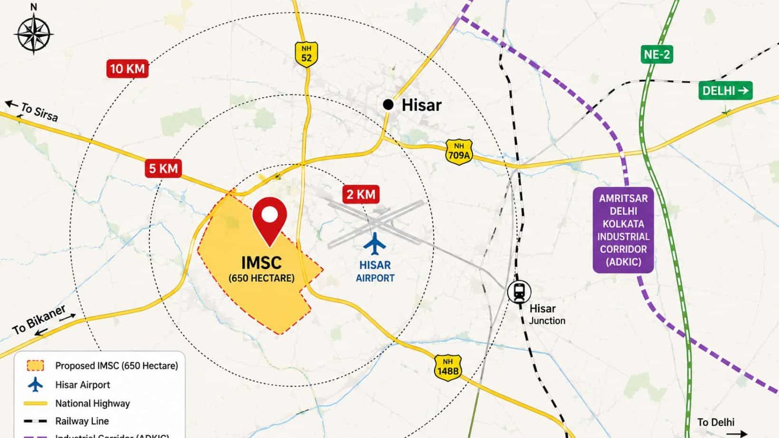 Haryana IMSC Project Hisar Airport 707 Crore Tender