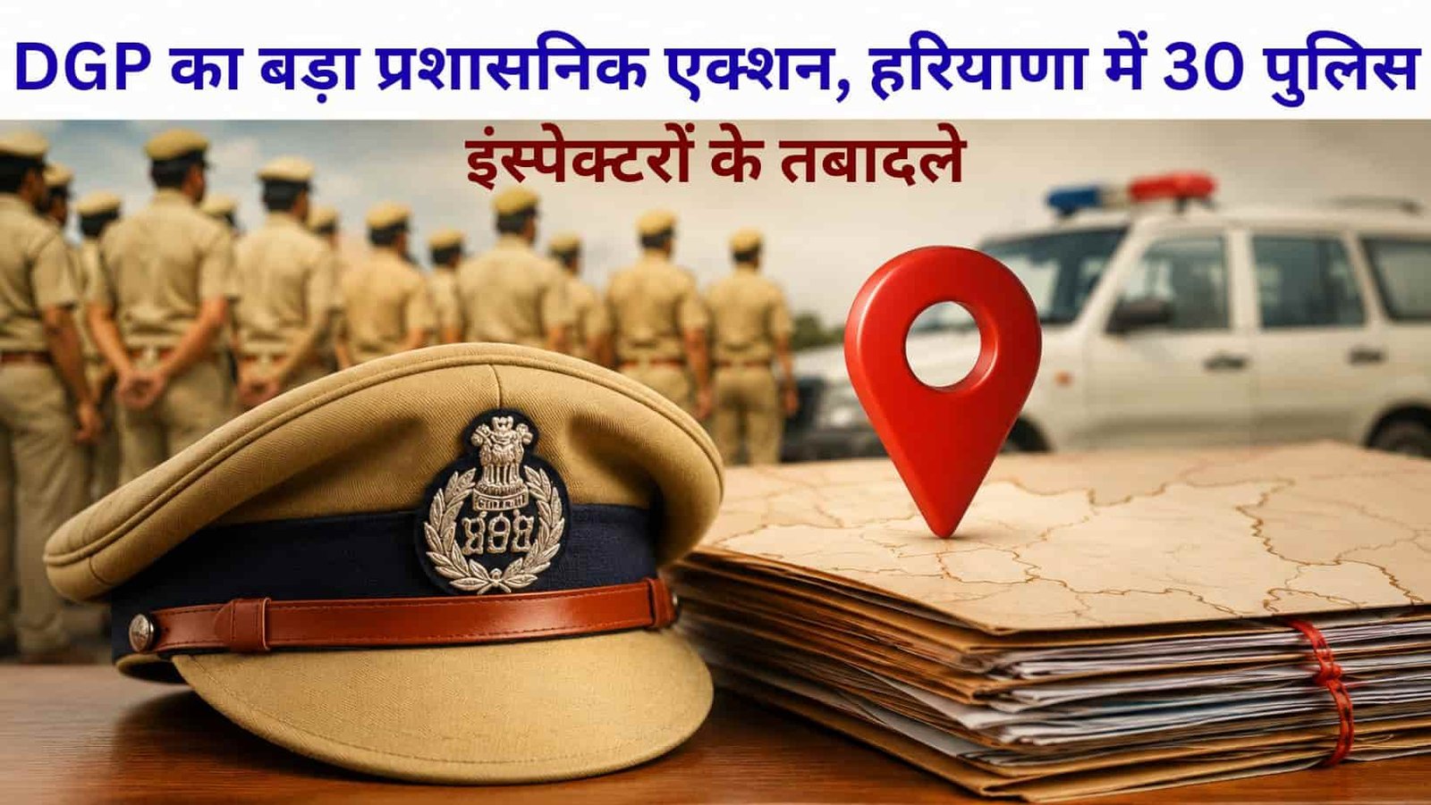 Haryana Police Inspector Transfer List 2026