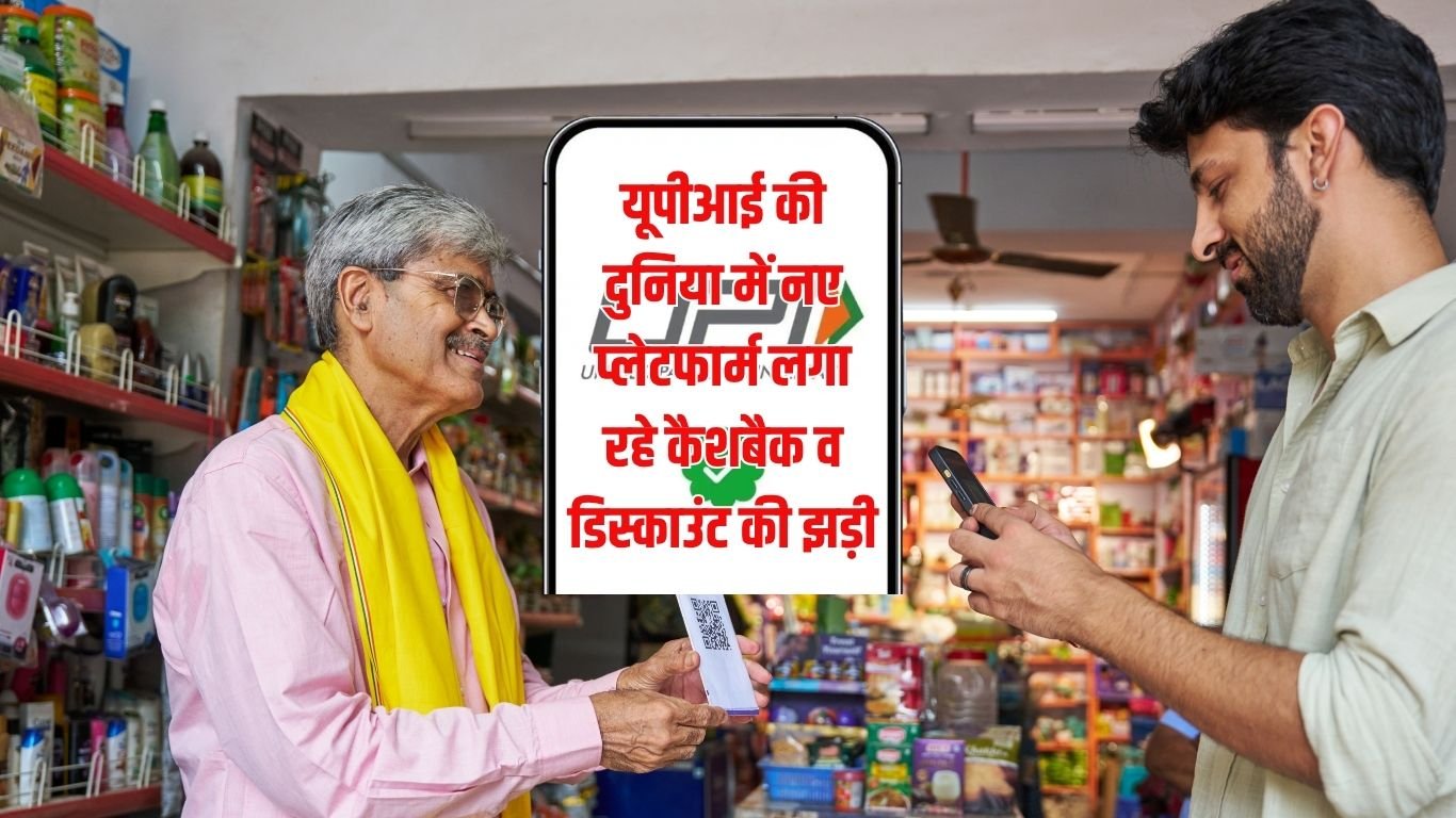 New UPI यूपीआई की दुनिया में नए प्लेटफार्म लगा रहे कैशबैक व डिस्काउंट की झड़ी, तेजी से बढ़ रही ऐप्स