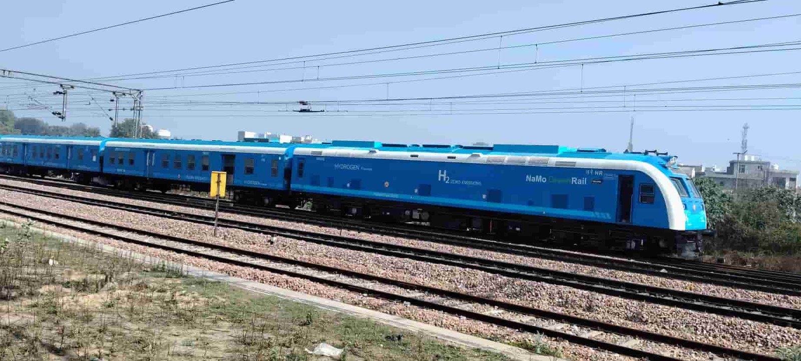 pm narender modi Hydrogen Train Inauguration Hydrogen Train Inauguration